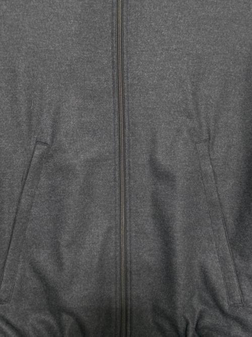 Graphpaper（グラフペーパー）Graphpaper (グラフペーパー) Wool Smooth Flannel Track Blouson グレー サイズ:1の古着・服飾アイテム
