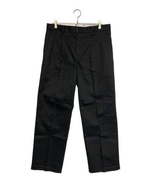 WACKO MARIA（ワコマリア）WACKO MARIA (ワコマリア) Dickies (ディッキーズ) PLEATED TROUSERS ブラック サイズ:XLの古着・服飾アイテム