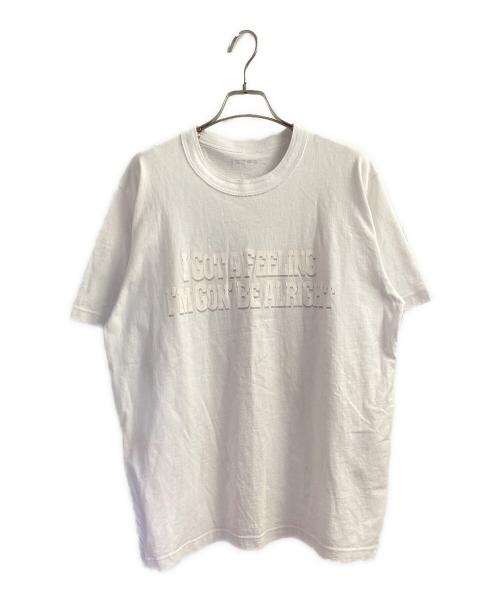 sacai（サカイ）sacai (サカイ) Flock Print T-Shirt ホワイト サイズ:4の古着・服飾アイテム