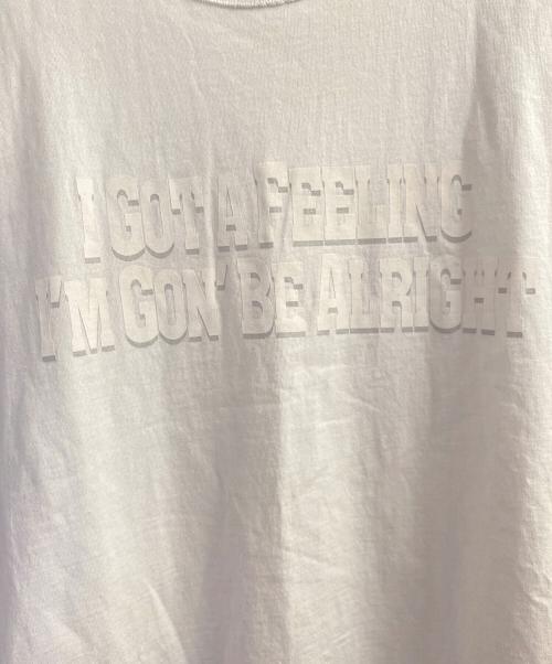 sacai（サカイ）sacai (サカイ) Flock Print T-Shirt ホワイト サイズ:4の古着・服飾アイテム