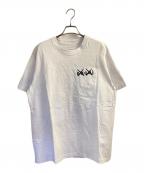 sacai×KAWSサカイ×カウズ）の古着「ロゴ ポケット カットソー」｜ホワイト
