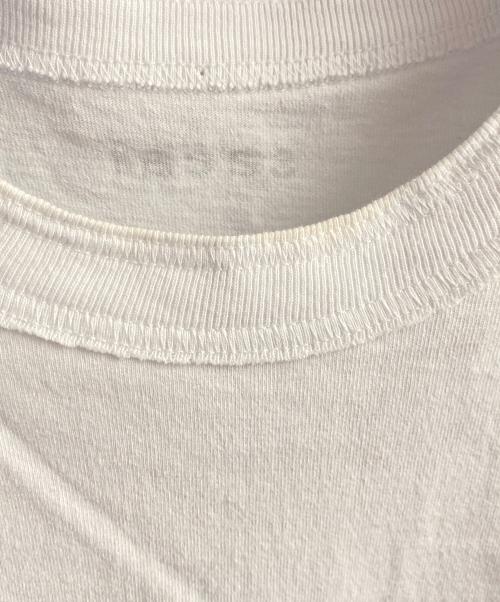 sacai（サカイ）sacai (サカイ) フェーディングロゴプリントTシャツ ホワイト サイズ:4の古着・服飾アイテム