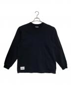 WTAPSダブルタップス）の古着「SIGN-YD/LS/COTTON」｜ブラック