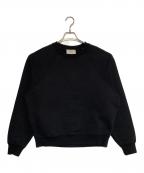 AMI Alexandre Mattiussiアミアレクサンドルマテュッシ）の古着「クルーネックスウェット」｜ブラック