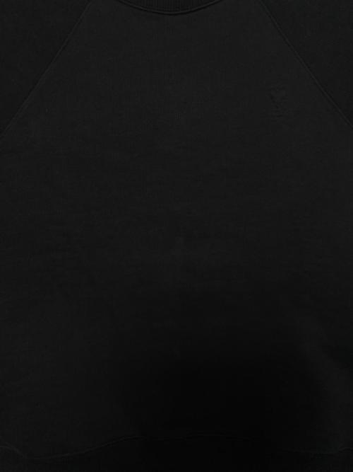 AMI Alexandre Mattiussi（アミアレクサンドルマテュッシ）AMI Alexandre Mattiussi (アミアレクサンドルマテュッシ) クルーネックスウェット ブラック サイズ:Lの古着・服飾アイテム