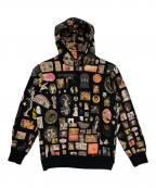 SUPREMEシュプリーム）の古着「Thrills Hooded Sweatshirt」｜ブラック