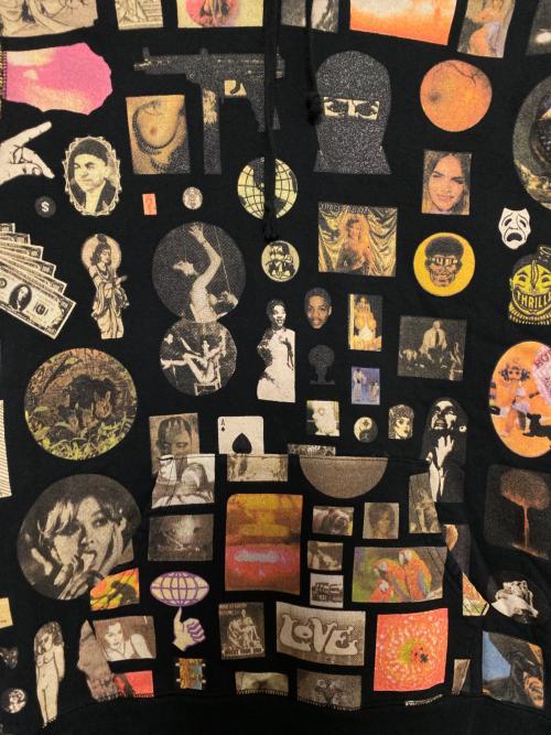 SUPREME（シュプリーム）Supreme (シュプリーム) Thrills Hooded Sweatshirt ブラック サイズ:Lの古着・服飾アイテム