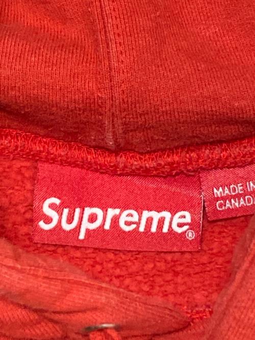 SUPREME（シュプリーム）Supreme (シュプリーム) Collage Grid Hooded Sweatshirt レッド サイズ:lの古着・服飾アイテム