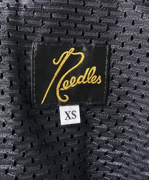 Needles（ニードルズ）Needles (ニードルズ) ベロア トラックパンツ ブラック×グリーン サイズ:XSの古着・服飾アイテム