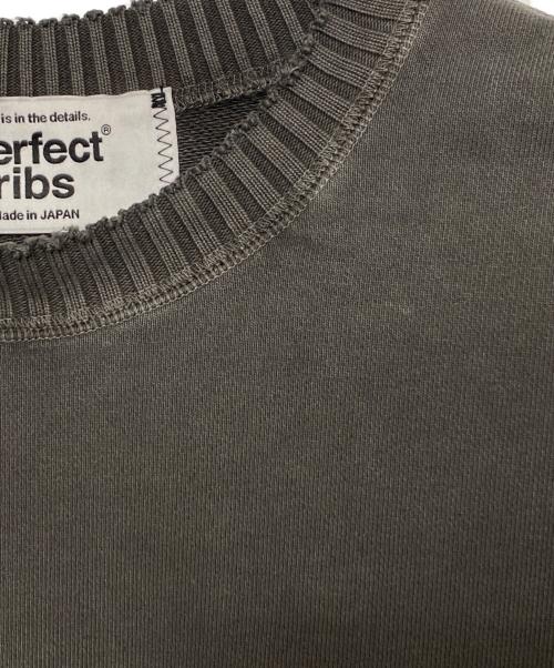 Perfect ribs（パーフェクトリブス）Perfect ribs (パーフェクトリブス) スウェット グレー サイズ:Mの古着・服飾アイテム