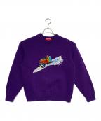 SUPREMEシュプリーム）の古着「Snowmobile Sweater」｜パープル