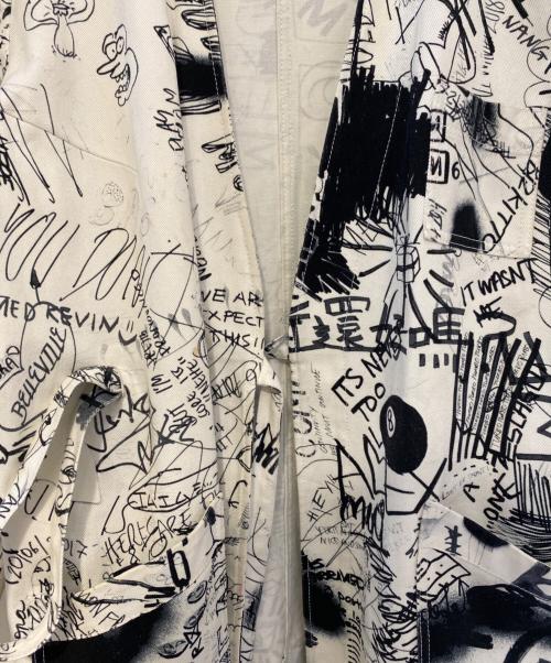 MM6 Maison Margiela（エムエムシックスメゾンマルジェラ）MM6 Maison Margiela (エムエムシックスメゾンマルジェラ) ガウンコート ホワイト サイズ:42の古着・服飾アイテム