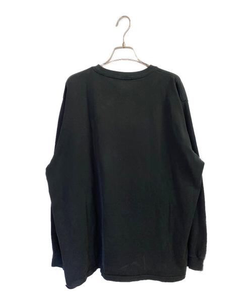 AURALEE（オーラリー）AURALEE (オーラリー) LUSTER PLAITING L/S TEE ブラック サイズ:5の古着・服飾アイテム