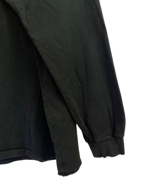 AURALEE（オーラリー）AURALEE (オーラリー) LUSTER PLAITING L/S TEE ブラック サイズ:5の古着・服飾アイテム