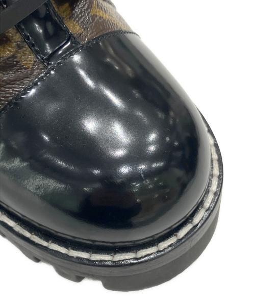 LOUIS VUITTON（ルイ ヴィトン）LOUIS VUITTON (ルイ ヴィトン) スタートレイル アンクルブーツ ブラウン サイズ:38 1/2の古着・服飾アイテム