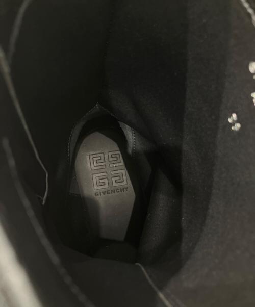 GIVENCHY（ジバンシィ）GIVENCHY (ジバンシィ) Shark Lock Biker Ankle Boots ブラック サイズ:39の古着・服飾アイテム