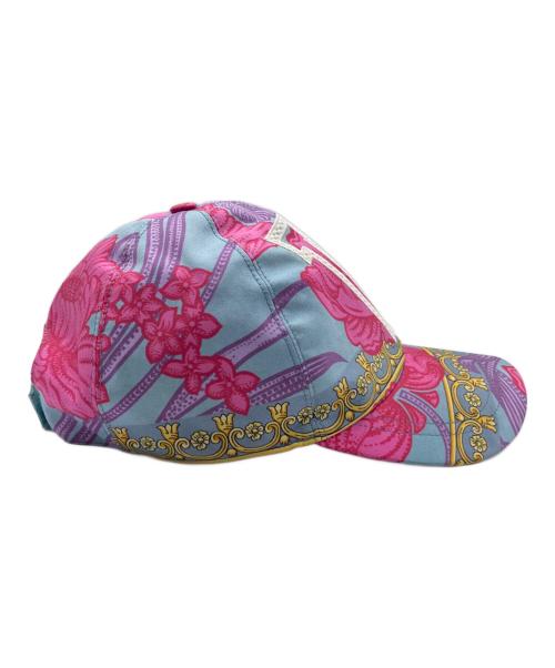 VERSACE（ヴェルサーチェ）VERSACE (ヴェルサーチェ) Pattern Print Baseball Cap　パターンプリントベースボールキャップ　 マルチカラー サイズ:59の古着・服飾アイテム