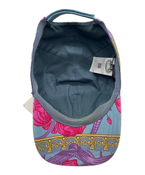 VERSACE（ヴェルサーチェ）VERSACE (ヴェルサーチェ) Pattern Print Baseball Cap　パターンプリントベースボールキャップ　 マルチカラー サイズ:59の古着・服飾アイテム