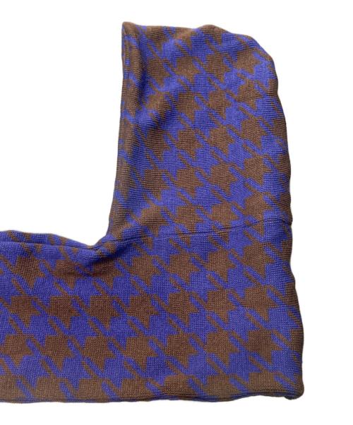 BoTT（ボット）BoTT (ボット) Hood Scarf ブルー×ブラウン サイズ:-の古着・服飾アイテム
