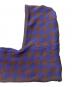 BoTT (ボット) Hood Scarf ブルー×ブラウン サイズ:-：12000円
