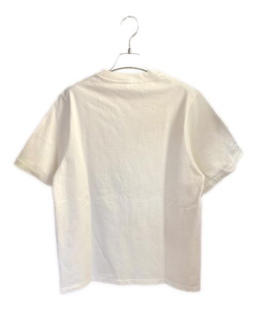 JIL SANDER（ジルサンダー）JIL SANDER (ジルサンダー) 20SS タッセルフリンジポケットデザイン半袖Tシャツ ホワイト サイズ:Ｍの古着・服飾アイテム