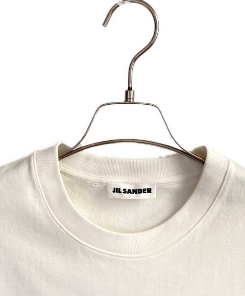 JIL SANDER（ジルサンダー）JIL SANDER (ジルサンダー) 20SS タッセルフリンジポケットデザイン半袖Tシャツ ホワイト サイズ:Ｍの古着・服飾アイテム