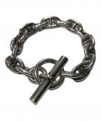 HERMESエルメス）の古着「Chaine dAncre bracelet MM 16コマ」｜シルバー