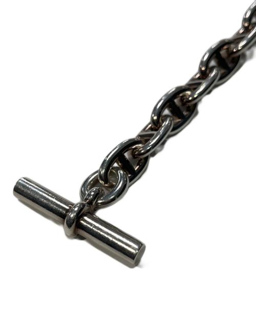 HERMES（エルメス）HERMES (エルメス) Chaine dAncre bracelet MM 16コマ シルバーの古着・服飾アイテム