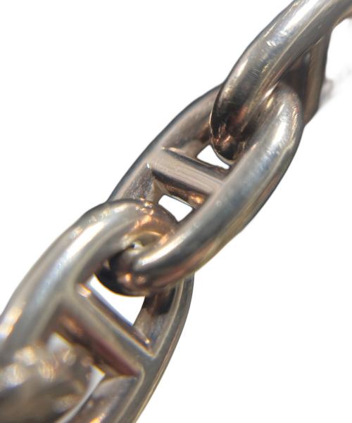 HERMES（エルメス）HERMES (エルメス) Chaine dAncre bracelet MM 16コマ シルバーの古着・服飾アイテム