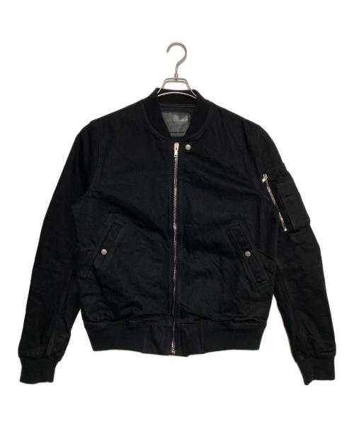DRKSHDW（ダークシャドウ）DRKSHDW (ダークシャドウ) DENIM FLIGHT BOMBER JACKET ブラック サイズ:XLの古着・服飾アイテム