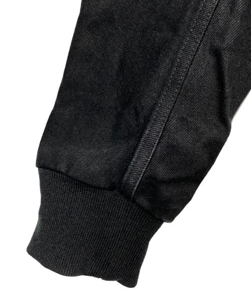DRKSHDW（ダークシャドウ）DRKSHDW (ダークシャドウ) DENIM FLIGHT BOMBER JACKET ブラック サイズ:XLの古着・服飾アイテム