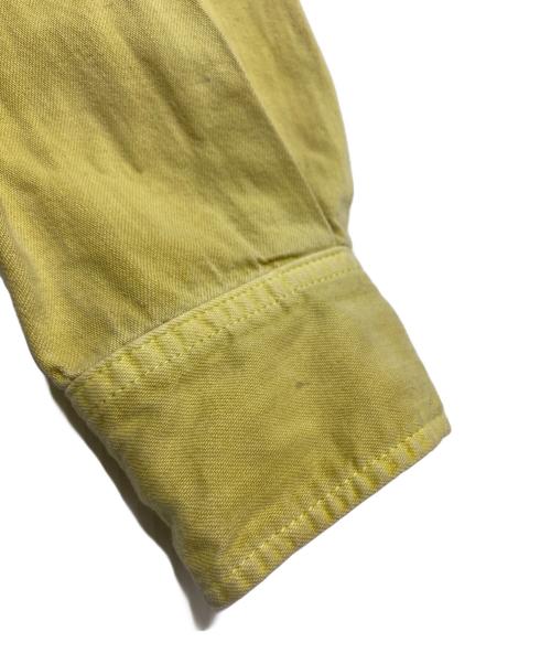 C.E（シーイー）C.E (シーイー) バッグプリントシャツ イエロー サイズ:Lの古着・服飾アイテム