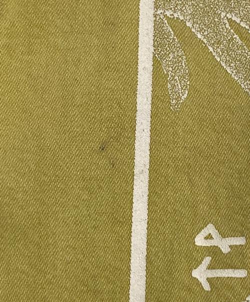 C.E（シーイー）C.E (シーイー) バッグプリントシャツ イエロー サイズ:Lの古着・服飾アイテム