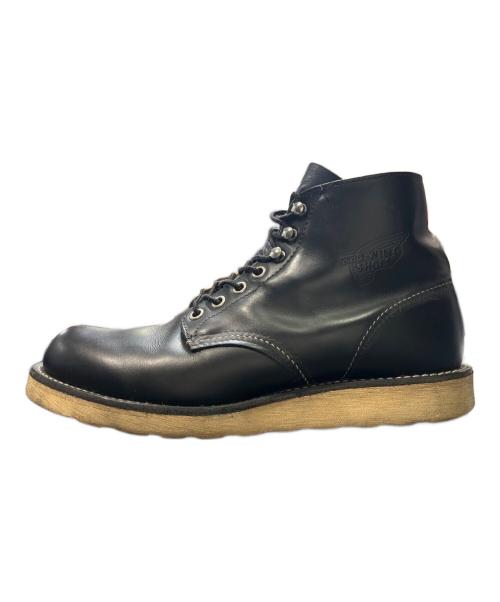 RED WING（レッドウィング）RED WING (レッドウィング) 6-inch Classic Round ブラック サイズ:7 1/2の古着・服飾アイテム