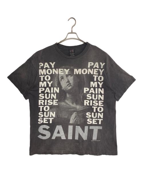 SAINT MICHAEL（セントマイケル）SAINT MICHAEL (セントマイケル) PTP SS TEE / STAY REAL グレー サイズ:XXLの古着・服飾アイテム