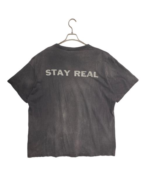 SAINT MICHAEL（セントマイケル）SAINT MICHAEL (セントマイケル) PTP SS TEE / STAY REAL グレー サイズ:XXLの古着・服飾アイテム