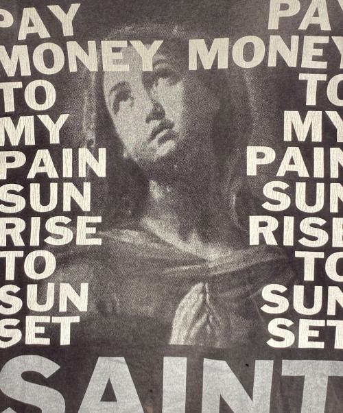 SAINT MICHAEL（セントマイケル）SAINT MICHAEL (セントマイケル) PTP SS TEE / STAY REAL グレー サイズ:XXLの古着・服飾アイテム