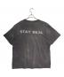 SAINT MICHAEL (セントマイケル) PTP SS TEE / STAY REAL グレー サイズ:XXL：27000円