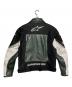 ALPINESTARS RSRV (アルパインスターズ リザーブ) ALLOY LEATHER JACKET グリーン×ブラック サイズ:L/XL：150000円