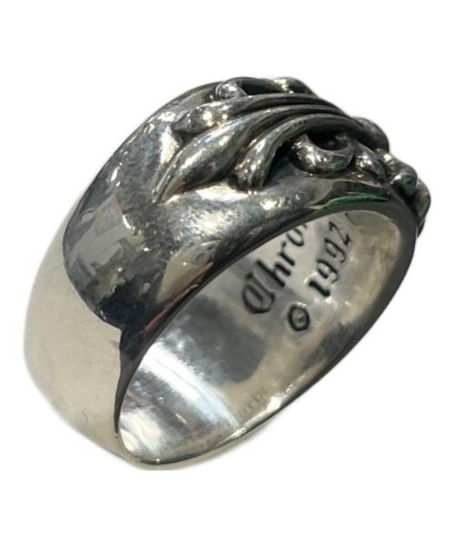 CHROME HEARTS（クロムハーツ）CHROME HEARTS (クロムハーツ) FLRL CRS RING シルバー サイズ:20の古着・服飾アイテム