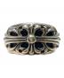 CHROME HEARTS (クロムハーツ) FLRL CRS RING シルバー サイズ:20：260000円