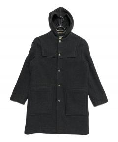 中古・古着通販】BALMAIN (バルマン) ナポレオンPコート グレー サイズ