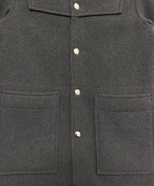 Acne studios（アクネ ストゥディオズ）Acne studios (アクネ ストゥディオス) ウールコート グレー サイズ:44の古着・服飾アイテム
