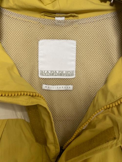 NAPAPIJRI（ナパピリ）NAPAPIJRI (ナパピリ) Martine rose (マーティン・ローズ) Epoch Sum 2 Jacket イエロー サイズ:Sの古着・服飾アイテム