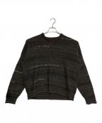 VISVIMビズビム）の古着「AMPLUS CREW L/S GRADIENT HAND-KNIT 