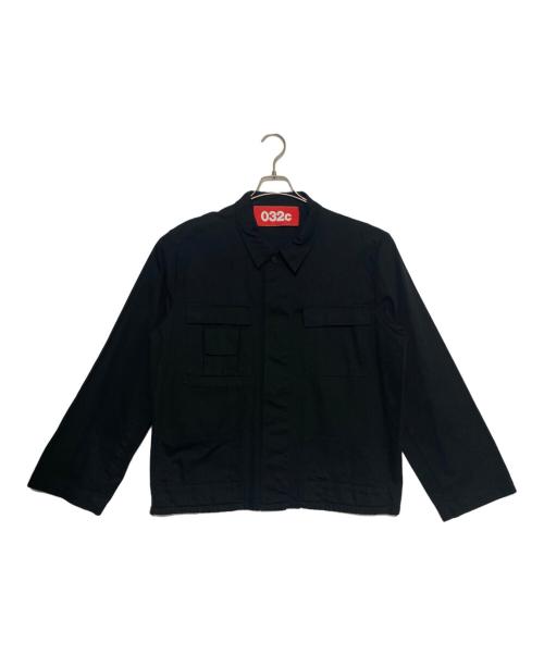 032c（ゼロスリーツーシー）032c (ゼロスリーツーシー) ワークジャケット ブラック サイズ:Mの古着・服飾アイテム
