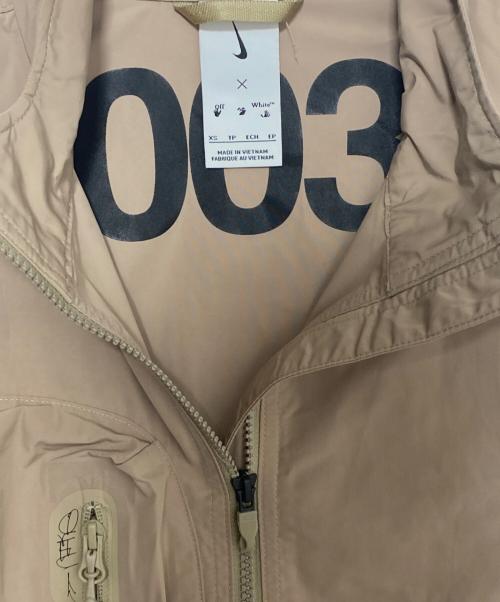 NIKE（ナイキ）NIKE (ナイキ) OFFWHITE (オフホワイト) TRACKSUIT カーキ サイズ:XSの古着・服飾アイテム
