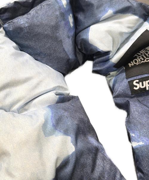 SUPREME（シュプリーム）Supreme (シュプリーム) THE NORTH FACE (ザ ノース フェイス) ダウンマフラー ブルー サイズ:FREEの古着・服飾アイテム