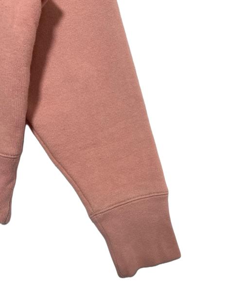 AMI Alexandre Mattiussi（アミアレクサンドルマテュッシ）AMI Alexandre Mattiussi (アミアレクサンドルマテュッシ) ハートロゴ刺繍スウェット ピンク サイズ:XSの古着・服飾アイテム