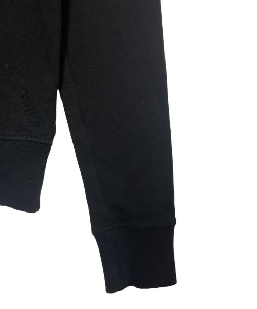 AMI Alexandre Mattiussi（アミアレクサンドルマテュッシ）AMI Alexandre Mattiussi (アミアレクサンドルマテュッシ) フロントロゴスウェット ブラック サイズ:XSの古着・服飾アイテム